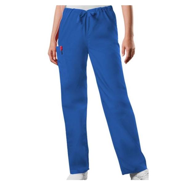 Cherokee Workwear Pant Scrub Cherokee 4100 Unisex Large Short Royal Blue Ea - 4100S-ROYW-L