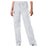 Cherokee Workwear Pant Scrub 4100 Unisex X-Large Tall White Ea - 4100T-WHTWXL