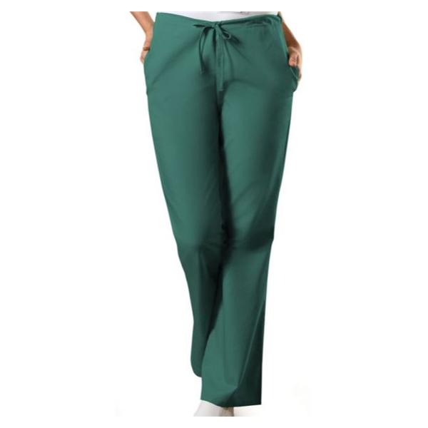 Cherokee Workwear Scrub Pant 4101 Womens X-Large Petite Hunter Ea - 4101P-HUNWXL