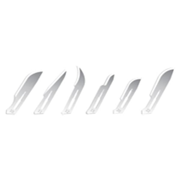 Exel International Blade Surgical #11 Carbon Steel Sterile Disposable 100/Bx - 29526