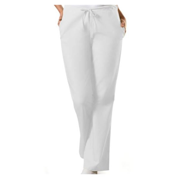 Cherokee Workwear Scrub Pant 4101 Womens Small Petite White Ea - 4101P-WHTW-S