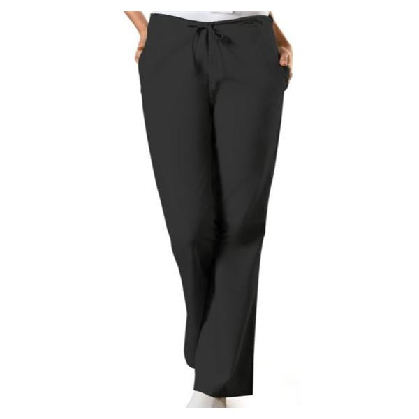 Cherokee Workwear Scrub Pant 4101 Womens X-Small Tall Black Ea - 4101T-BLKWXS