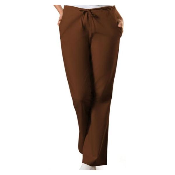 Cherokee Workwear Scrub Pant 4101 Womens Small Tall Chocolate Ea - 4101T-CHCW-S