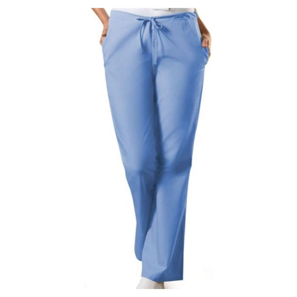 Cherokee Workwear Scrub Pant 4101 Womens Medium Tall Ceil Blue Ea - 4101T-CIEW-M