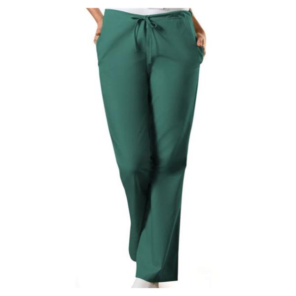 Cherokee Workwear Scrub Pant 4101 Womens X-Small Tall Hunter Ea - 4101T-HUNWXS