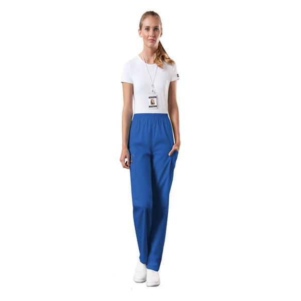 Cherokee Workwear Pant Scrub 4200 Womens X-Large Tall Royal Blue Ea - 4200T-ROYWXL