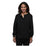 Cherokee Workwear Jacket Warm-Up 65% Polyester / 35% Cotton Womens Black Small 3 Pockets Ea - 4350-BLKW-S