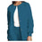 Cherokee Workwear Jacket Warm-Up 65% Polyester / 35% Cotton Womens Caribbean Blue Sm 3 Pockets Ea - 4350-CARW-S