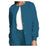 Cherokee Workwear Jacket Warm-Up 65% Polyester / 35% Cotton Womens Caribbean Blue 3Xl 3 Pockets Ea - 4350-CARW-3X