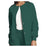 Cherokee Workwear Jacket Warm-Up 65% Polyester / 35% Cotton Womens Hunter X-Small 3 Pockets Ea - 4350-HUNW-XS