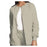 Cherokee Workwear Jacket Warm-Up 65% Polyester / 35% Cotton Womens Khaki Small 3 Pockets Ea - 4350-KAKW-S