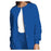 Cherokee Workwear Jacket Warm-Up 65% Polyester / 35% Cotton Womens Royal Blue 2Xl 3 Pockets Ea - 4350-ROYW-2X