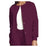 Cherokee Workwear Jacket Warm-Up 65% Polyester / 35% Cotton Womens Wine 2X Large 3 Pockets Ea - 4350-WINW-2X