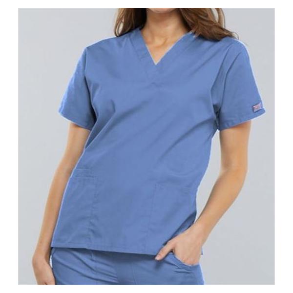 Cherokee Workwear Shirt Scrub Cherokee 4700 Womens 5X Large Ceil Blue Ea - 4700-CIEW-5X