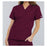 Cherokee Workwear Shirt Scrub Cherokee 4700 Womens Medium Wine Ea - 4700-WINW-M