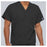 Cherokee Workwear Shirt Scrub Cherokee 4777 Unisex 4X Large Pewter Ea - 4777-PWTW-4X