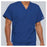 Cherokee Workwear Shirt Scrub Cherokee 4777 Unisex X-Small Royal Blue Ea - 4777-ROYW-XS