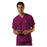 Cherokee Workwear Shirt Scrub Cherokee 4777 Unisex Large Wine Ea - 4777-WINW-L