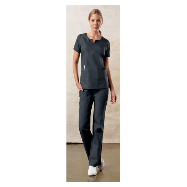 Cherokee Workwear Shirt Scrub Cherokee 4824 Womens Medium Pewter Ea - 4824-PWTW-M
