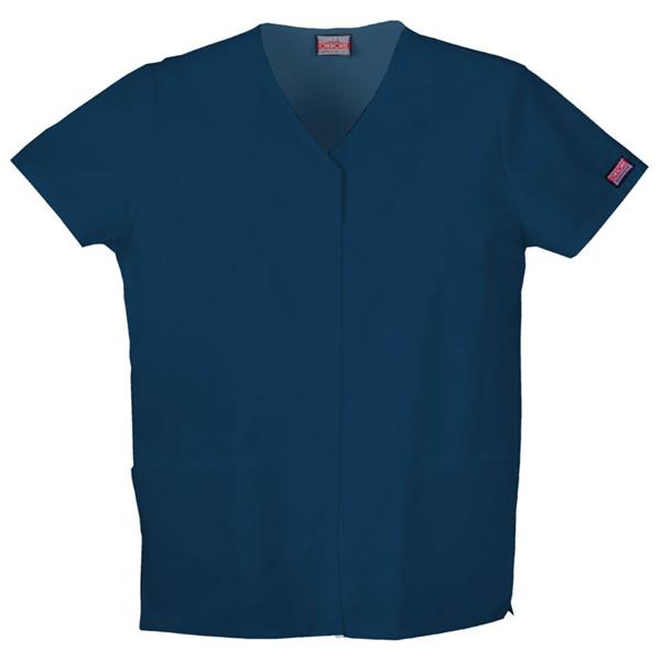 Cherokee Workwear Shirt Scrub Cherokee Workwear Womens Small Navy Ea - 4770-NAVW-S