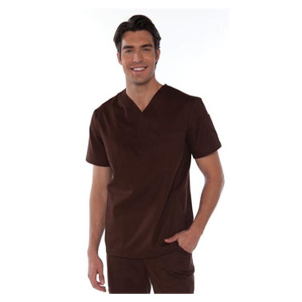 koi Design Shirt Scrub 654 Jason Mens Small Espresso Ea - 654-52-S
