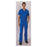 koi Design Shirt Scrub 654 Jason Mens Large Royal Blue Ea - 654-20-L