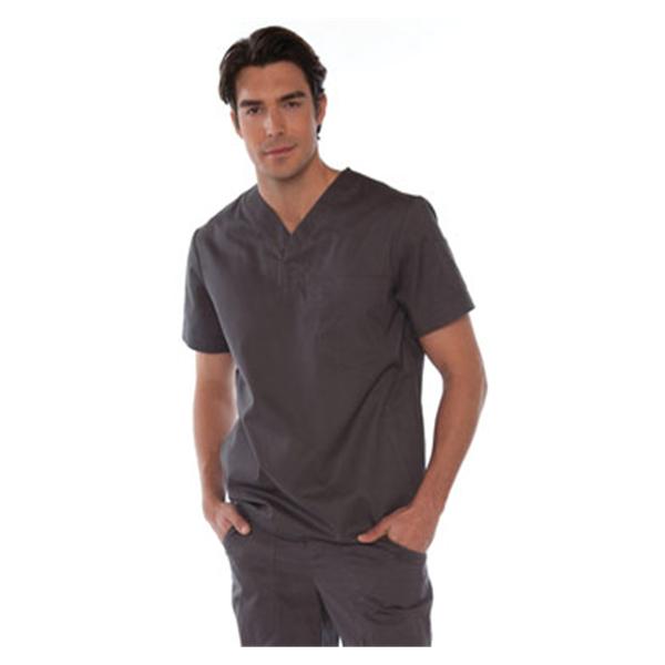 koi Design Shirt Scrub 654 Jason Mens Small Steel Grey Ea - 654-24-S