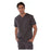koi Design Shirt Scrub 654 Jason Mens 3X Large Steel Grey Ea - 654-24-3XL