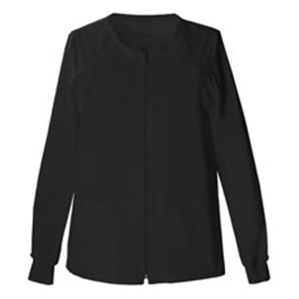 Cherokee Workwear Jacket Warm-Up 55% Cotton / 42% Polyester / 3% Spandex Womens Black 5Xl 3Pkt Ea - 4315-BLKW-5X