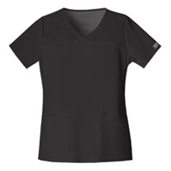 Cherokee Workwear Shirt Scrub Cherokee 4727 Womens Medium Black Ea - 4727-BLKW-M