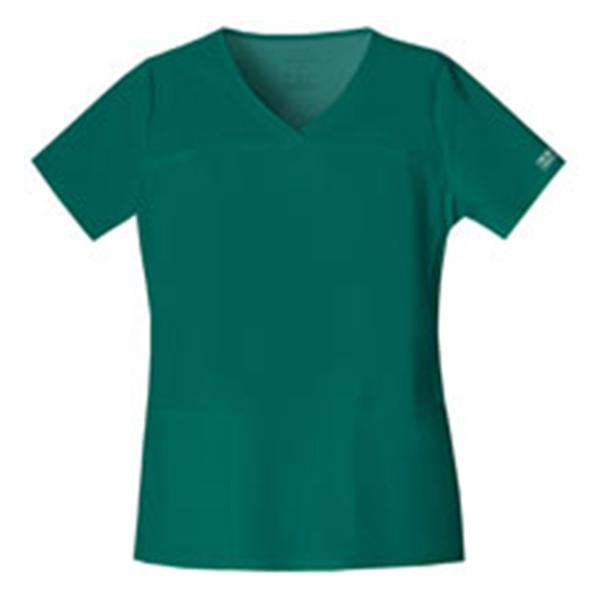 Cherokee Workwear Shirt Scrub Cherokee 4727 Womens X-Large Hunter Ea - 4727-HUNW-XL