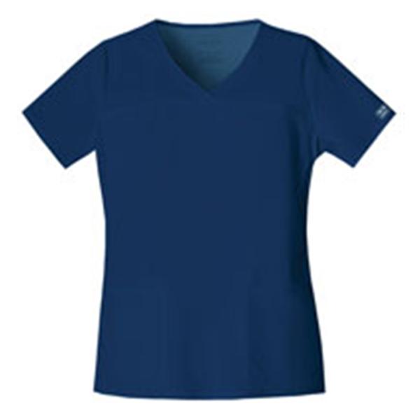 Cherokee Workwear Shirt Scrub Cherokee 4727 Womens 5X Large Navy Ea - 4727-NAVW-5X