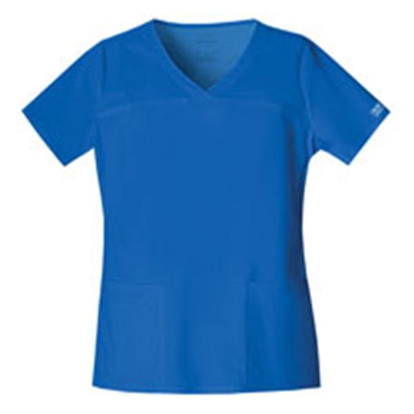 Cherokee Workwear Shirt Scrub Cherokee 4727 Womens Small Royal Blue Ea - 4727-ROYW-S