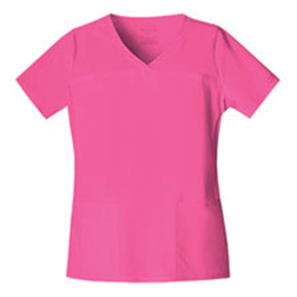 Cherokee Workwear Shirt Scrub Cherokee 4727 Womens Medium Pink Ea - 4727-SHPW-M