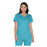 Cherokee Workwear Shirt Scrub Cherokee 4727 Womens X-Large Turquoise Ea - 4727-TRQW-XL