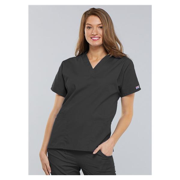 Cherokee Workwear Shirt Scrub Cherokee 4727 Womens 3X Large Pewter Ea - 4727-PWTW-3X