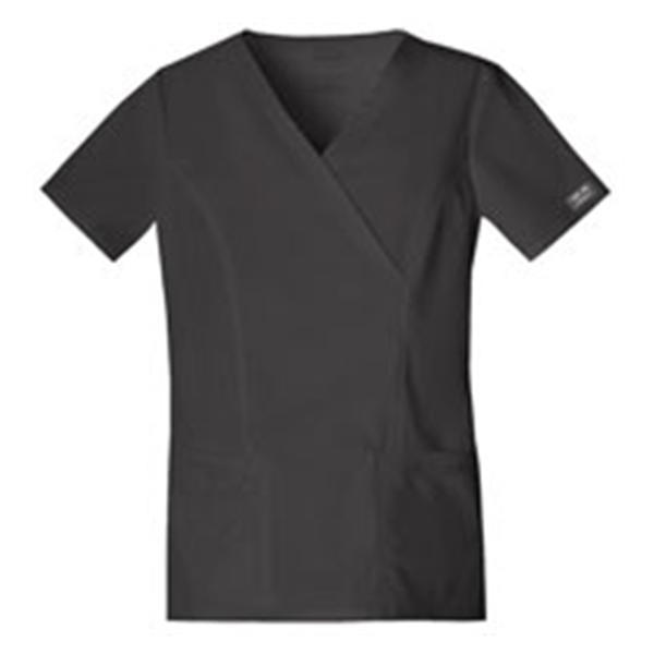 Cherokee Workwear Shirt Scrub Cherokee 4728 Womens 3X Large Black Ea - 4728-BLKW-3X