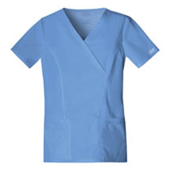 Cherokee Workwear Shirt Scrub Cherokee 4728 Womens Small Ceil Blue Ea - 4728-CIEW-S