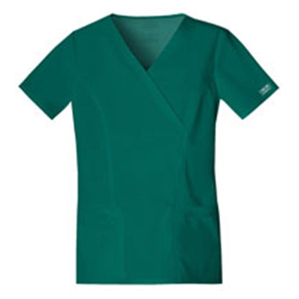 Cherokee Workwear Shirt Scrub Cherokee 4728 Womens Large Hunter Ea - 4728-HUNW-L