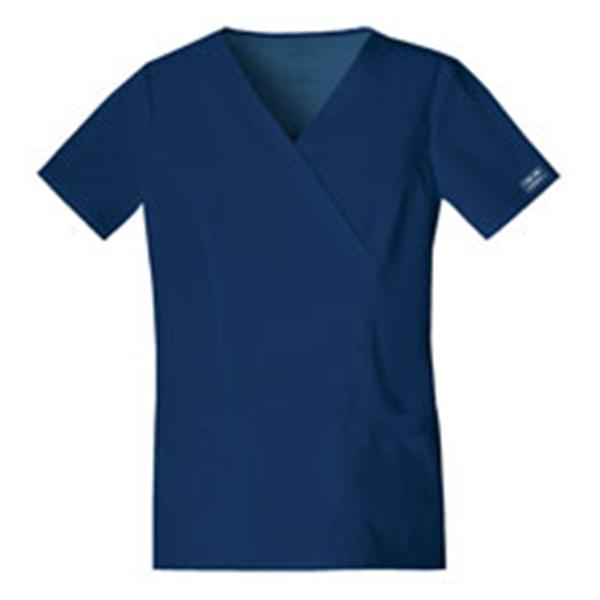 Cherokee Workwear Shirt Scrub Cherokee 4728 Womens 3X Large Navy Ea - 4728-NAVW-3X