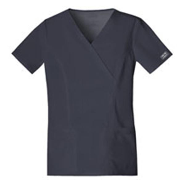 Cherokee Workwear Shirt Scrub Cherokee 4728 Womens Medium Pewter Ea - 4728-PWTW-M