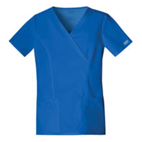 Cherokee Workwear Shirt Scrub Cherokee 4728 Womens 2X Large Royal Blue Ea - 4728-ROYW-2X