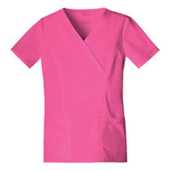 Cherokee Workwear Shirt Scrub Cherokee 4728 Womens X-Small Pink Ea - 4728-SHPW-XS
