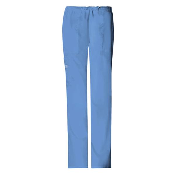 Cherokee Workwear Pant Scrub Cherokee 4044 Womens X-Small Ceil Blue Ea - 4044-CIEW-XS