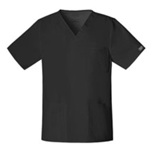 Cherokee Workwear Shirt Scrub Cherokee 4725 Unisex 3X Large Black Ea - 4725-BLKW-3X
