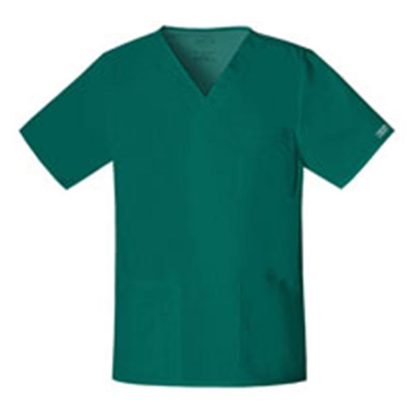 Cherokee Workwear Shirt Scrub Cherokee 4725 Unisex X-Small Hunter Ea - 4725-HUNW-XS