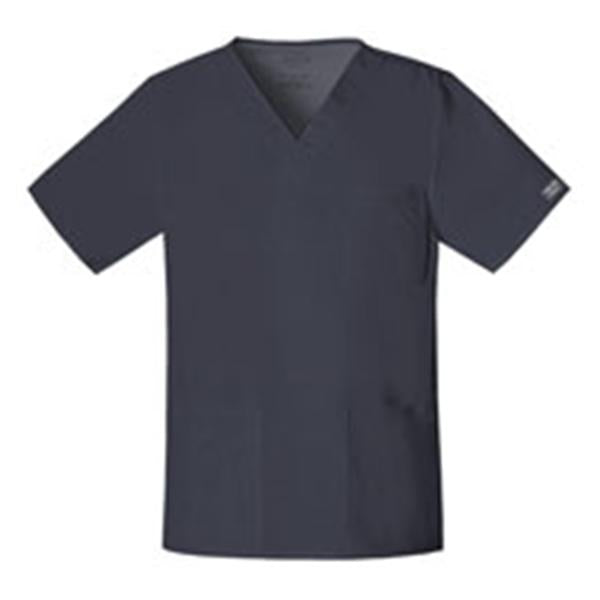 Cherokee Workwear Shirt Scrub Cherokee 4725 Unisex X-Small Pewter Ea - 4725-PWTW-XS