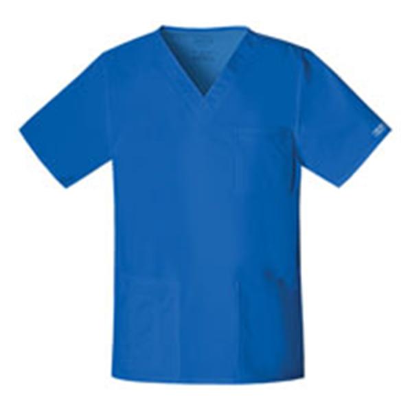 Cherokee Workwear Shirt Scrub Cherokee 4725 Unisex 2X Large Royal Blue Ea - 4725-ROYW-2X