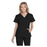 Cherokee Workwear Shirt Scrub Flexibles Womens Large Black Ea - 2874-BLKB-L