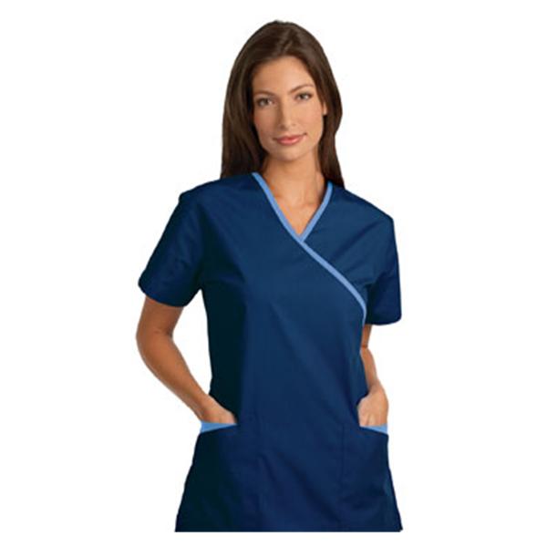 Fashion Seal Shirt Scrub Fashion Seal 7026 Womens X-Large Navy / Ceil Ea - 7026-XL
